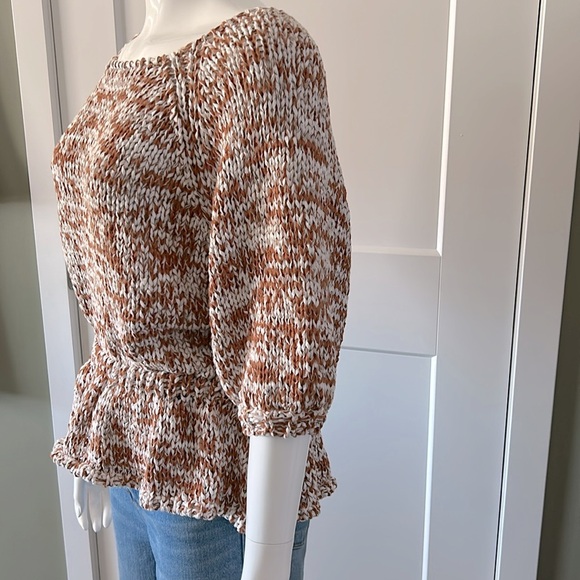 Zara Knit Peplum Top NWT - Picture 7 of 10